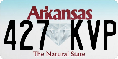 AR license plate 427KVP