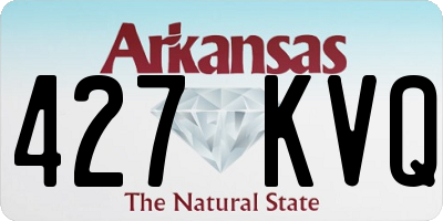 AR license plate 427KVQ