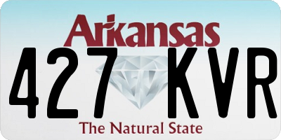AR license plate 427KVR