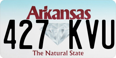 AR license plate 427KVU
