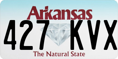 AR license plate 427KVX