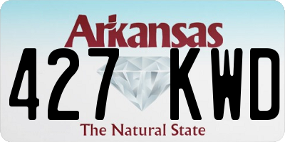 AR license plate 427KWD