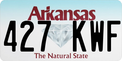 AR license plate 427KWF