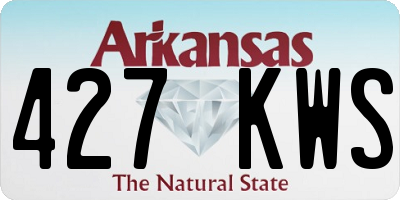 AR license plate 427KWS