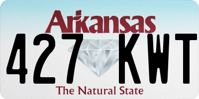 AR license plate 427KWT