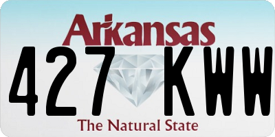 AR license plate 427KWW