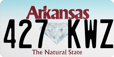 AR license plate 427KWZ