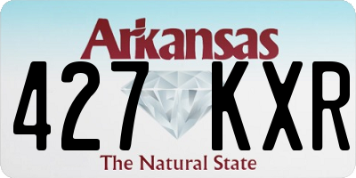 AR license plate 427KXR