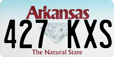AR license plate 427KXS