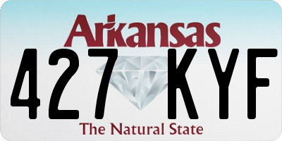 AR license plate 427KYF