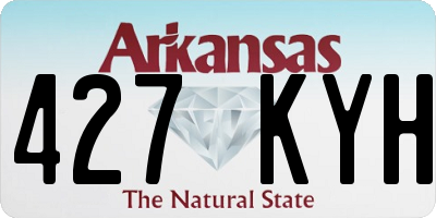 AR license plate 427KYH