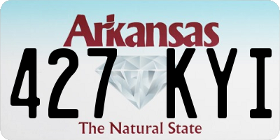 AR license plate 427KYI