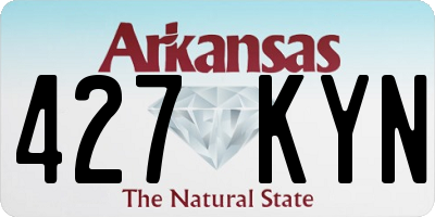AR license plate 427KYN