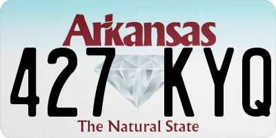AR license plate 427KYQ