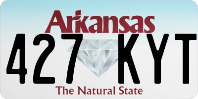 AR license plate 427KYT
