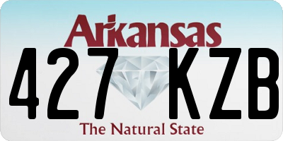 AR license plate 427KZB