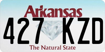 AR license plate 427KZD