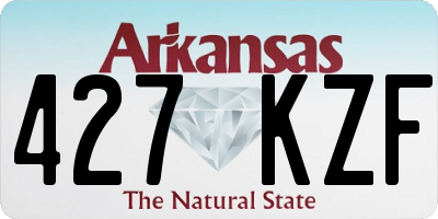 AR license plate 427KZF