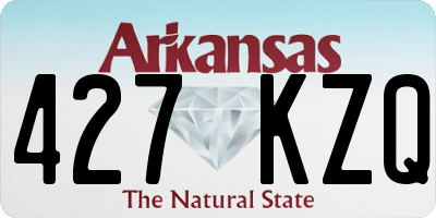 AR license plate 427KZQ