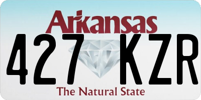AR license plate 427KZR