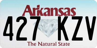 AR license plate 427KZV