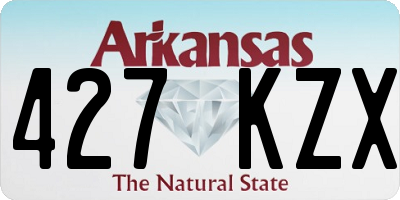 AR license plate 427KZX