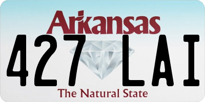 AR license plate 427LAI