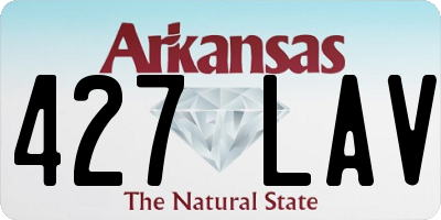 AR license plate 427LAV