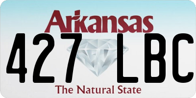 AR license plate 427LBC