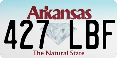 AR license plate 427LBF