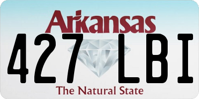 AR license plate 427LBI