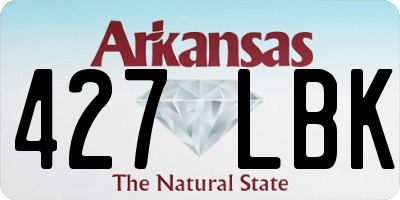 AR license plate 427LBK