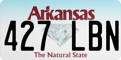 AR license plate 427LBN