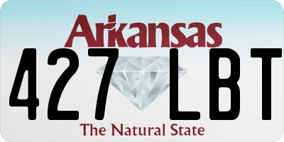 AR license plate 427LBT