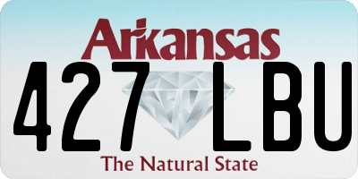 AR license plate 427LBU
