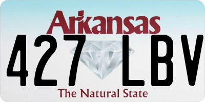 AR license plate 427LBV