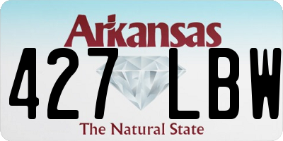 AR license plate 427LBW