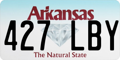 AR license plate 427LBY