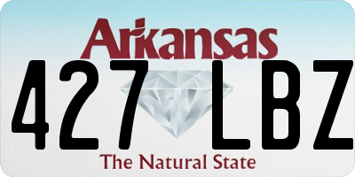 AR license plate 427LBZ
