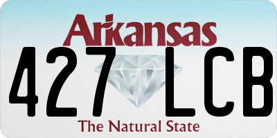 AR license plate 427LCB