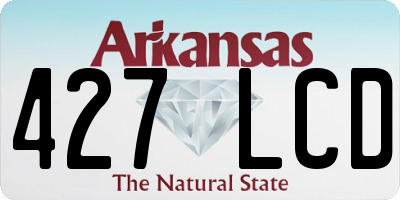 AR license plate 427LCD