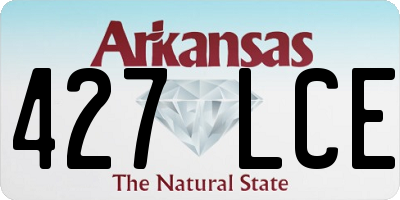 AR license plate 427LCE