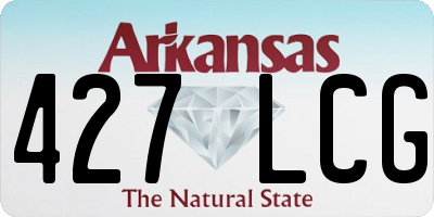 AR license plate 427LCG