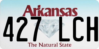 AR license plate 427LCH