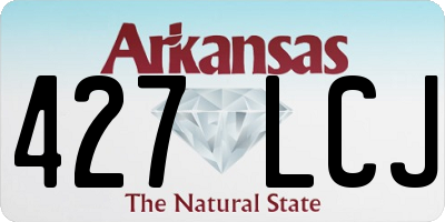 AR license plate 427LCJ