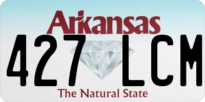 AR license plate 427LCM