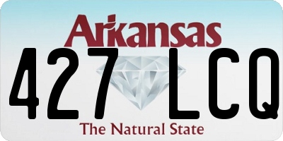 AR license plate 427LCQ