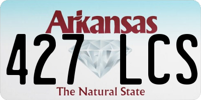 AR license plate 427LCS