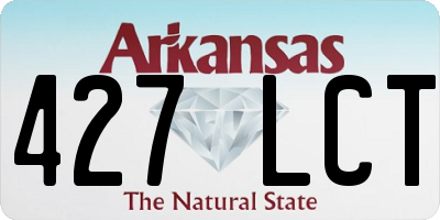 AR license plate 427LCT