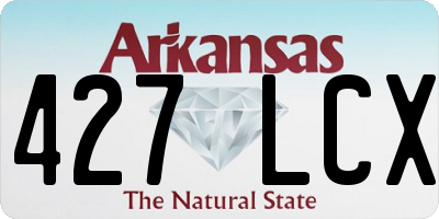 AR license plate 427LCX